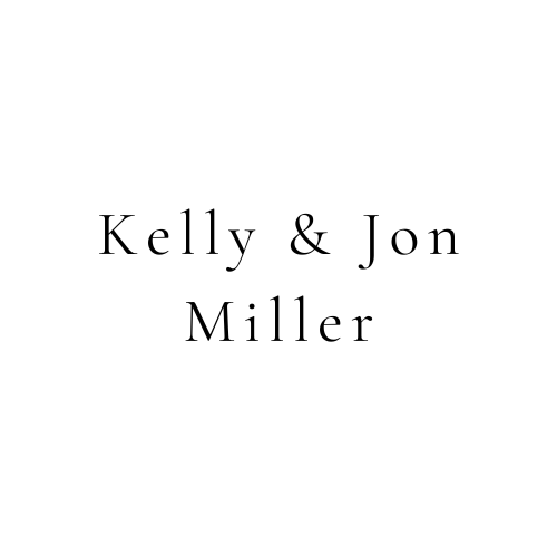 Kelly and Jon Miller logo